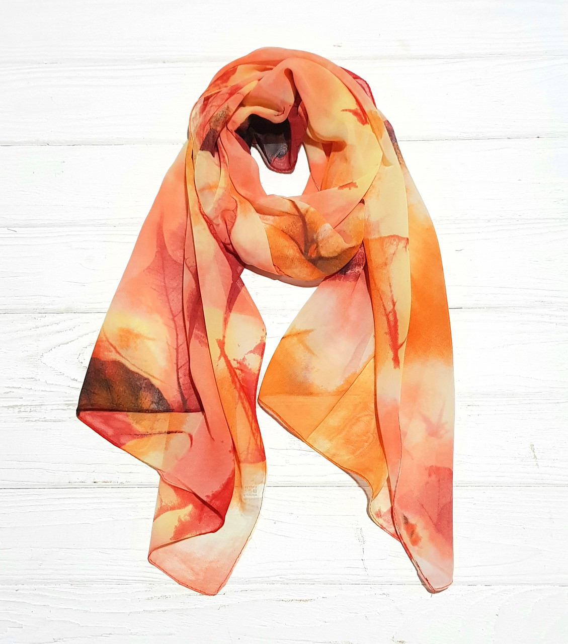 Шарф весняний шифоновий тонкий легкий Флоренсита, фото 1