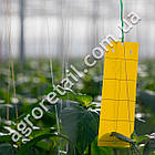 Клейова пастка від комах Russel IPM Glue Boards жовта 25х10 см 1 шт, фото 3