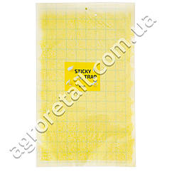 Клейова пастка від комах Sticky Trap жовта 25x40 см