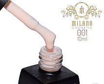 Гель лак Milano 10 ml № 001