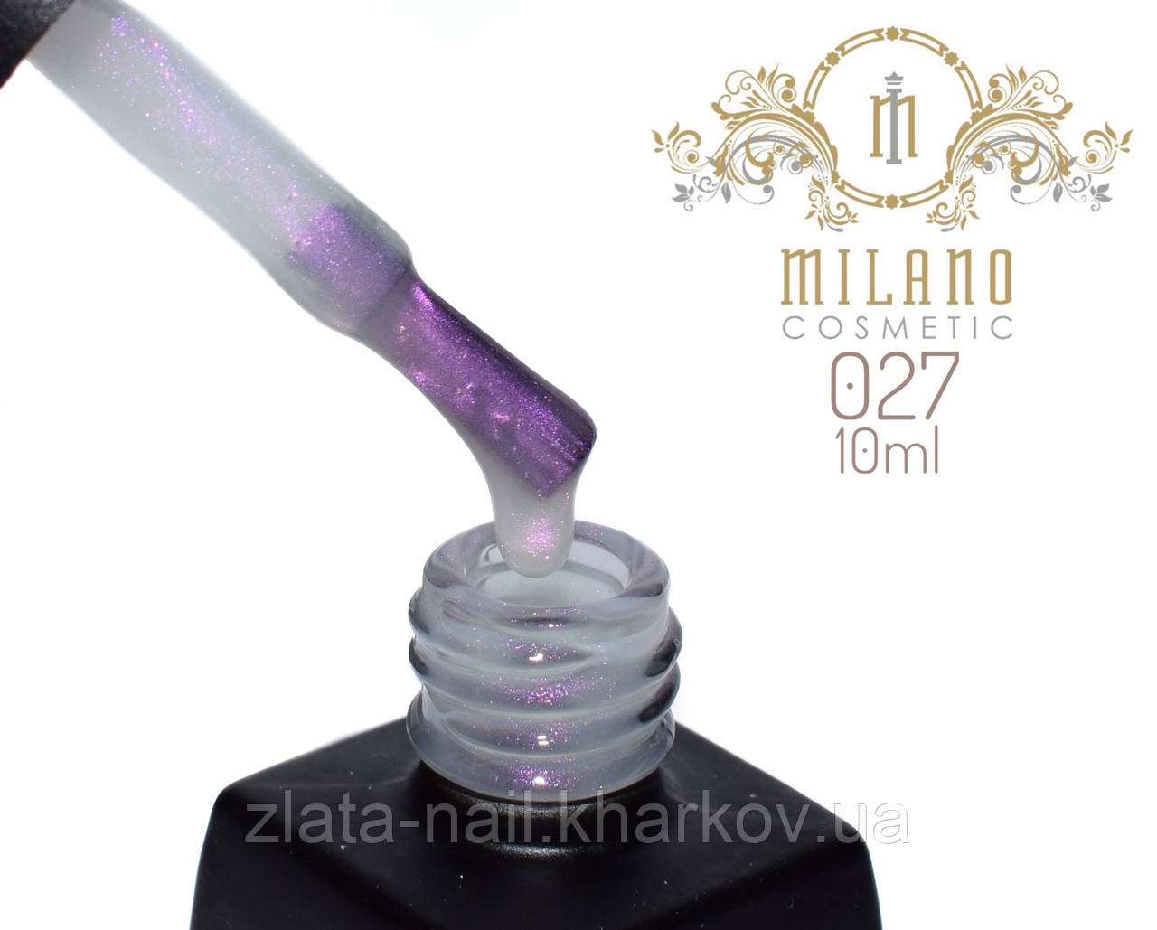 Гель лак Milano 10 ml № 027