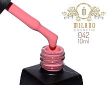 Гель лак Milano 10 ml № 042