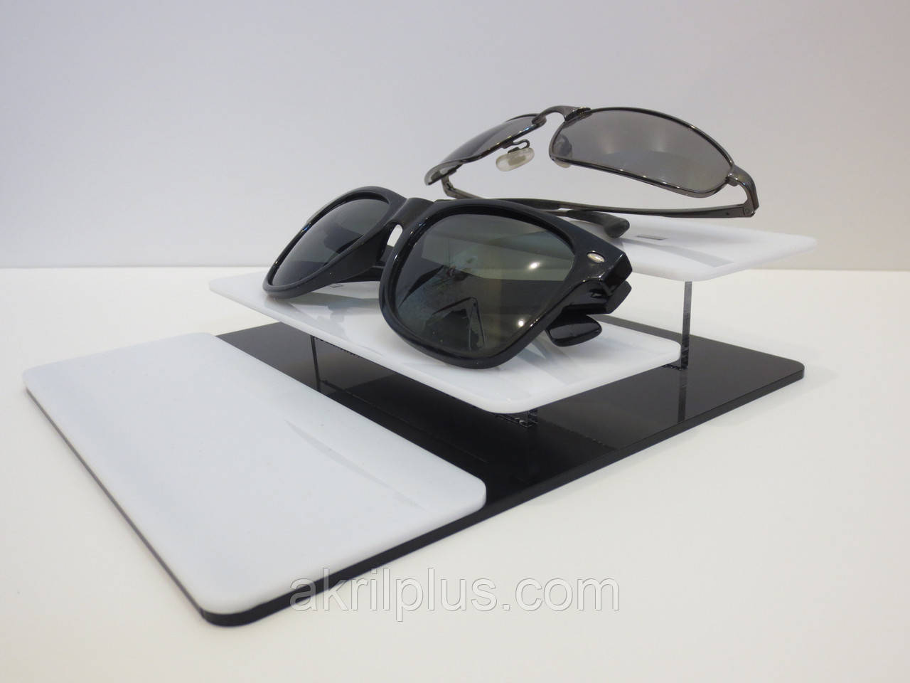 Підставка у формі драбинки під окуляри на 3 пари, фото 1