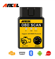 Автосканер ANCEL OBD2 V1.5 на оригинальном чипе PIC 18f25k80 ELM327 Bluetooth