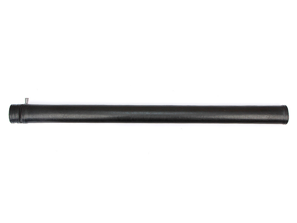 Тубус для кия Lux Т2 Black шкірзам