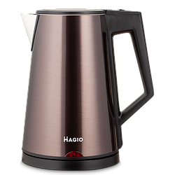 Електрочайник-термос MAGIO MG-987 1,7л тришаровий корпус, баклажан