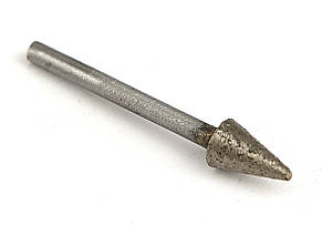 Фреза алмазна Конус ніжка 3 мм