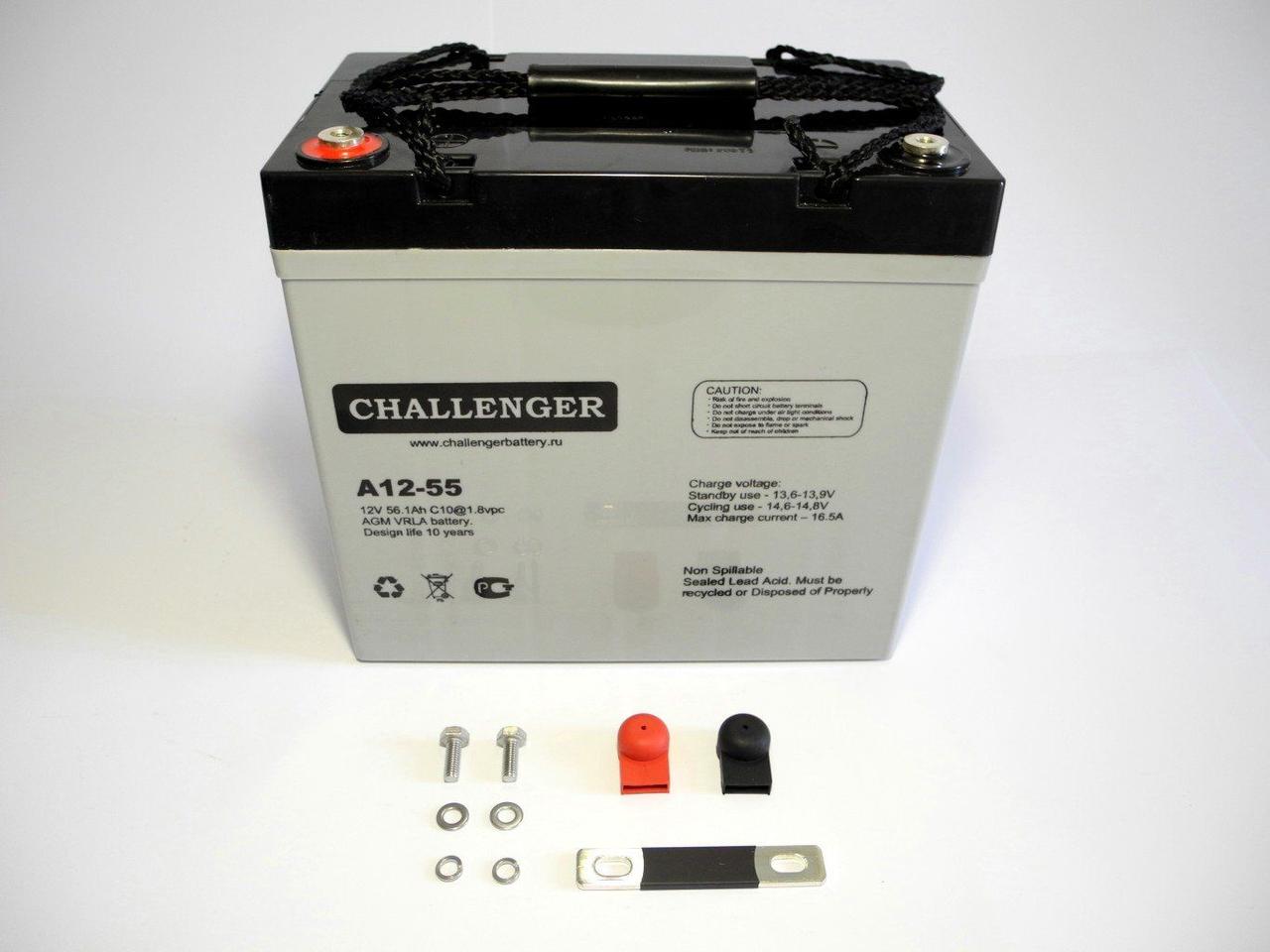 Аккумулятор Challenger AS12-55, фото 1