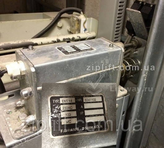Электромагнитная отводка EMT 14 230VAC - Ролик дверей шахты. Запчасти и комплектующие к лифтам - фото 1 - id-p1136077892
