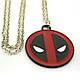 Кулон GeekLand Deadpool Logo Дедпул логотип DP 10.113, фото 2