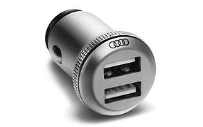 Оригінальний зарядний пристрій Audi Dual Universal Car Charger (8X0051443)