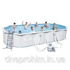 Збірний басейн Bestway Hydrium 56369 (610х360х120) з піщаним фільтром