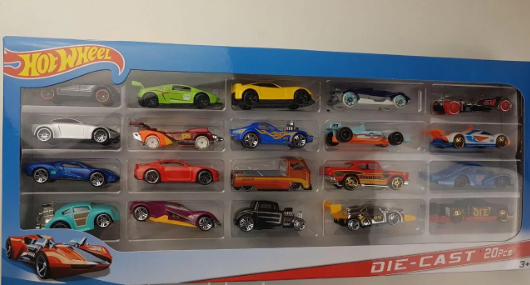 Набір 20 базових машинок Hot Wheel, фото 2