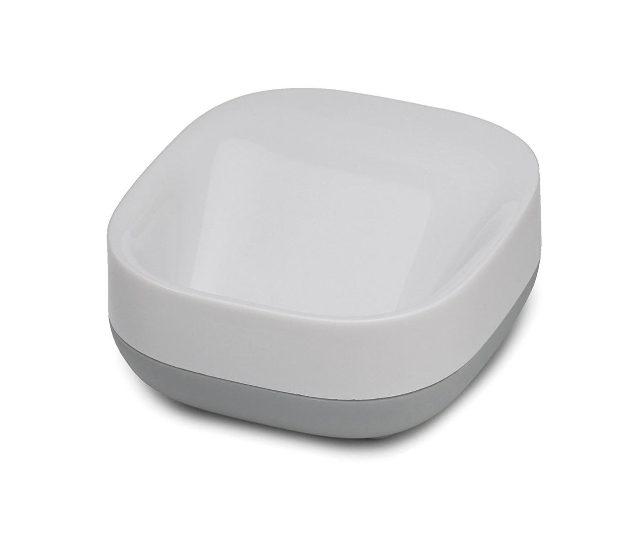 Мильниця пластикова для ванної Joseph Joseph BATHROOM, 8.4х7, 1х3, 6 см, сірий (70511)
