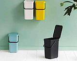 Відро для сміття Sort&Go Brabantia, 16 л, сіре (109966), фото 3