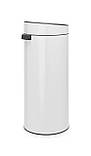 Бак для сміття Brabantia Touch Bin, об'єм 30 л, білий (115141), фото 3