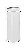 Бак для сміття Brabantia Touch Bin, об'єм 30 л, білий (115141), фото 4