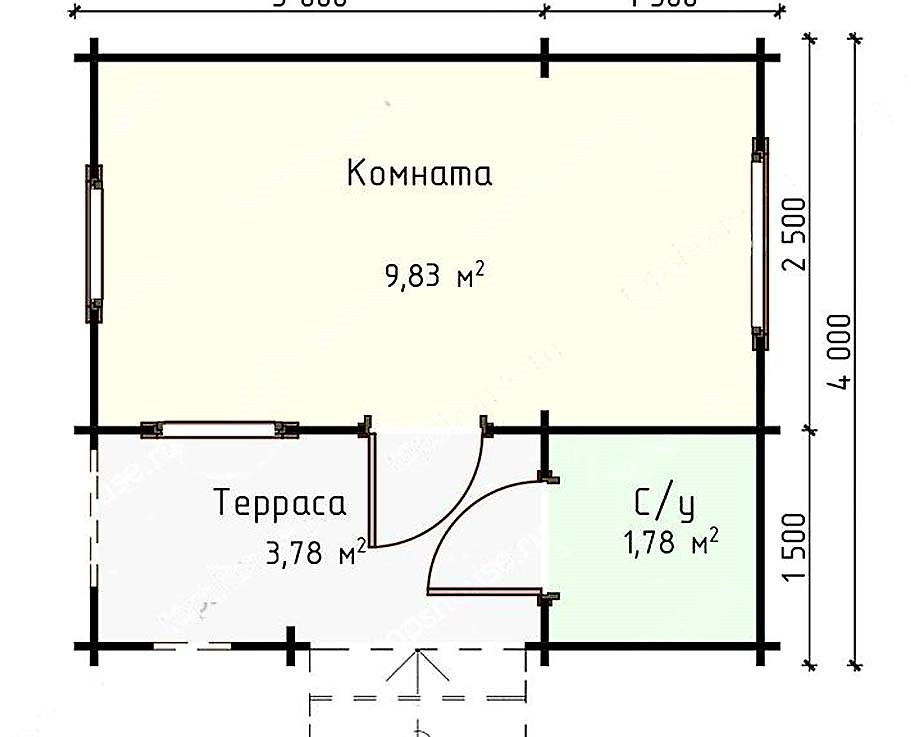 дачные садовые домики фото