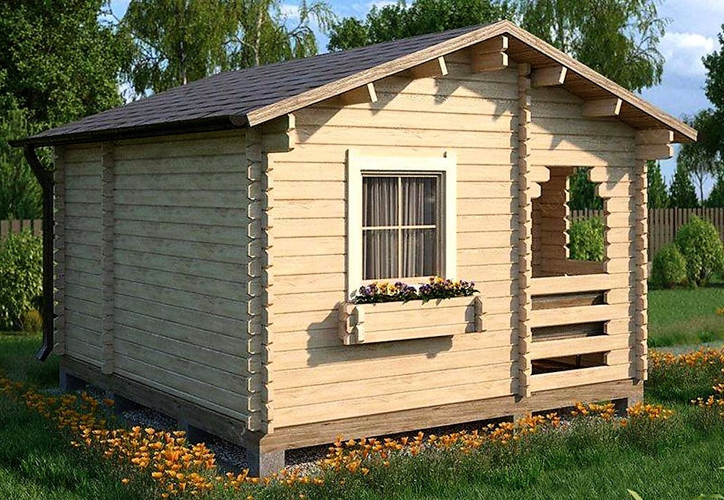 дачные садовые домики фото