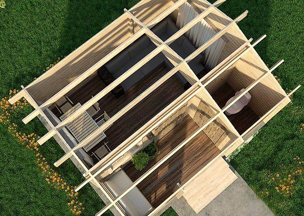 дачные садовые домики фото