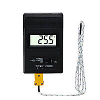 Цифровий термометр із термопарою К-типу Thermo TM-902C, діапазон від -50 °C до +1300 °C