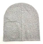 Шапка дитяча трикотажна подвійна головні убори дитячі головні убори світло-сірий (ШД181), фото 3