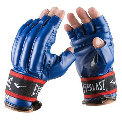Рукавички шингарди сині Everlast DX розмір S, фото 2
