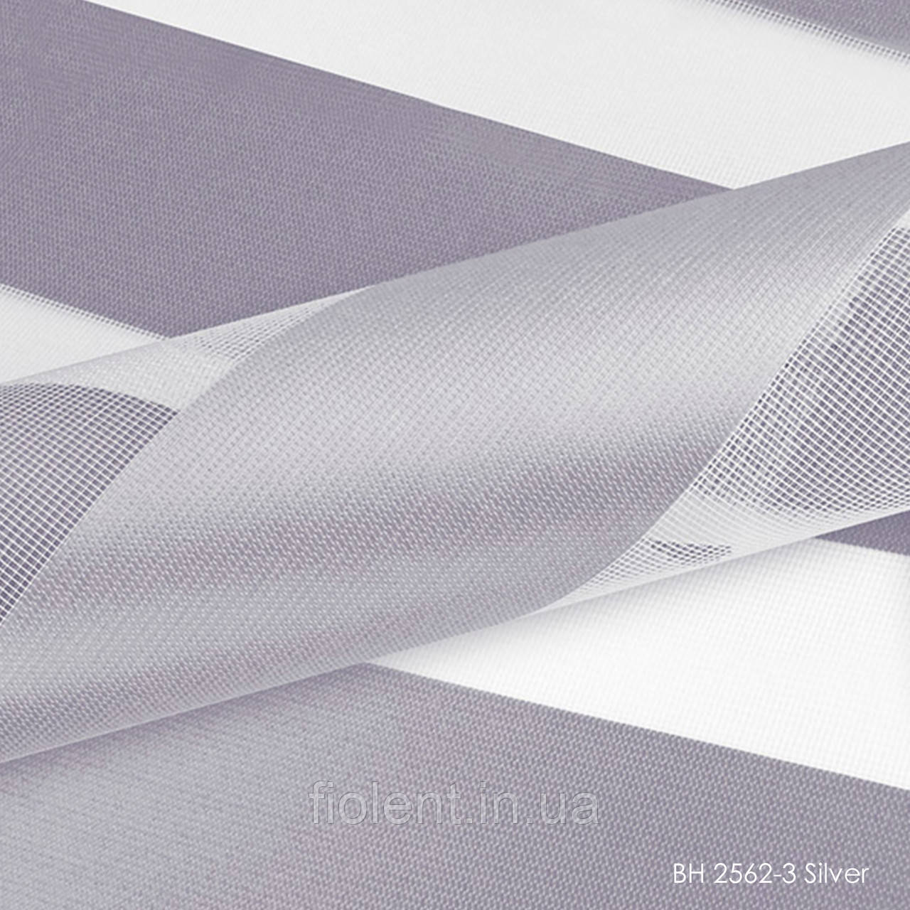 Ролета день ніч BH 2562-3 Silver
