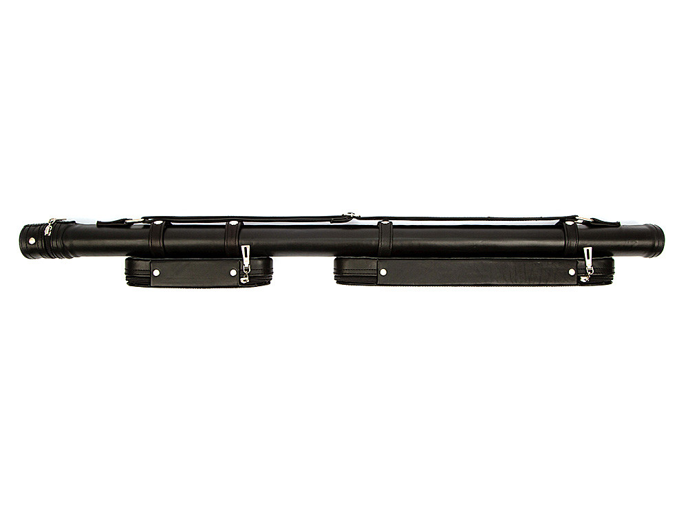 Тубус для кия Gefest T2 Pro Black шкіра, фото 1