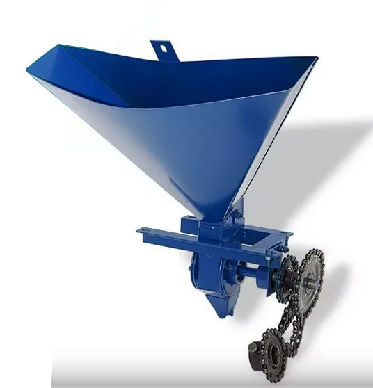 Бак для внесення добрив на мотоблокову "конусну" картоплесаджалку