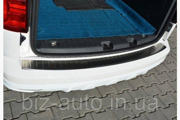 Накладки на задній бампер Volkswagen Caddy 2015+