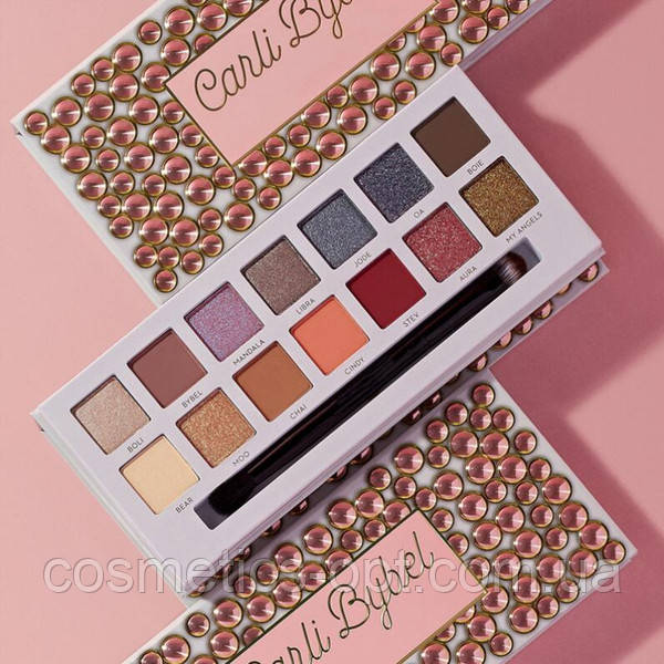 БРАК КОРОБОЧКИ! СМОТРИ ФОТО! Тени ANASTASIA BEVERLY HILLS Carli Bybel Palette:14 оттенков (реплика)