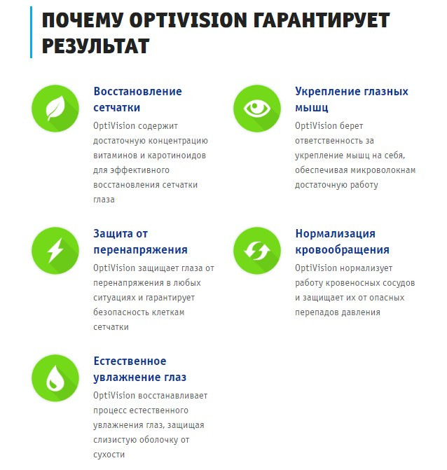 капли для зрения OptiVision