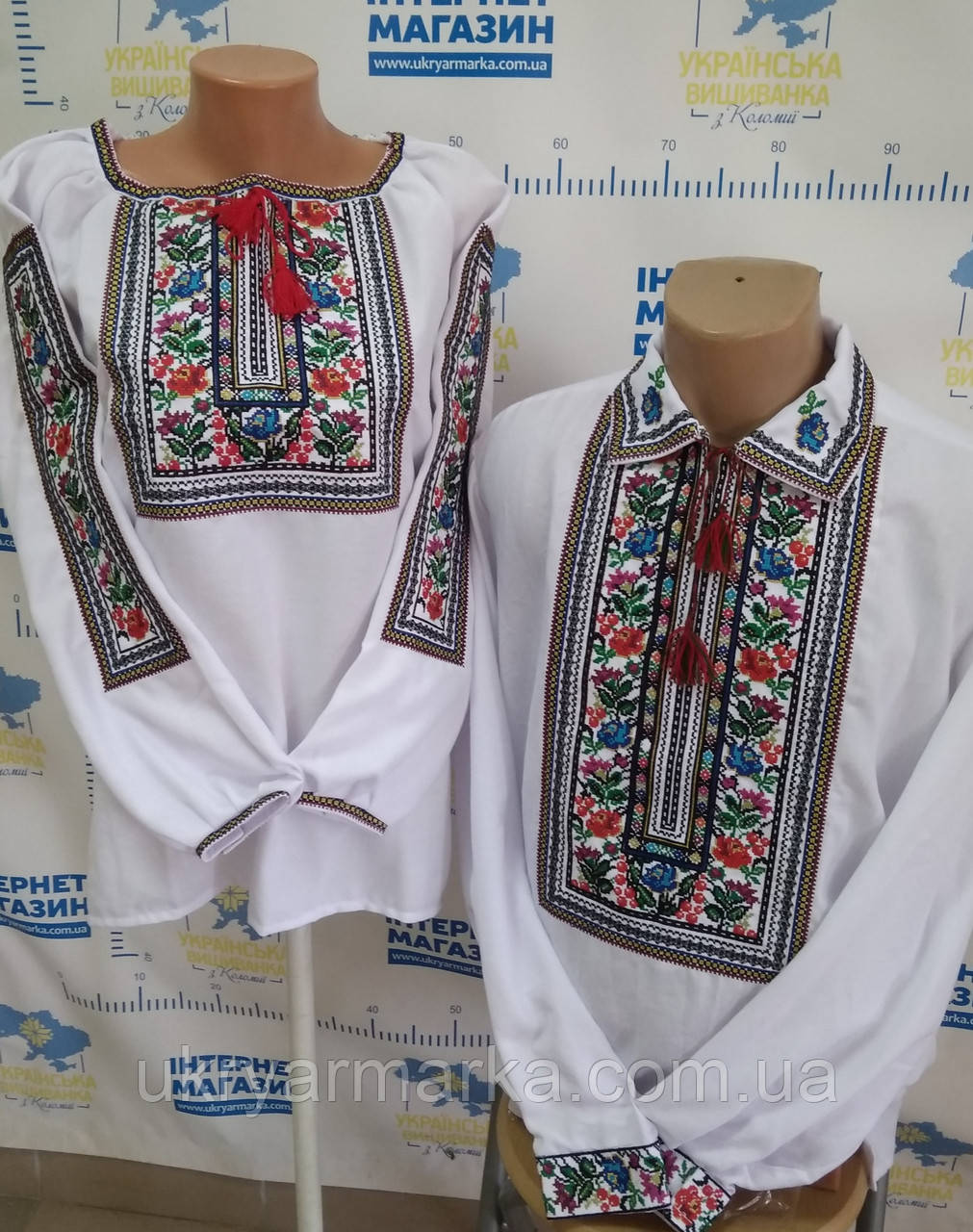 Вишиванки для парі "Барви квітів"