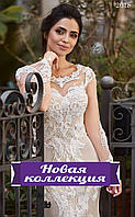 Свадебное кружевное платье с открытой спинкой "Мирелла-18"