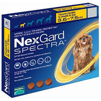 Таблетки NexGard Spectra от блох и клещей для собак, 3.5-7.5 кг