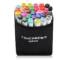 Маркери для скетчінга «Touchnew» 30 кольорів. Набір для анімації та дизайну