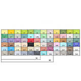 Маркери для скетчінга «FINECOLOUR» для архітекторів 48 кольорів, фото 2