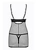 Комплект жіночий комбінація і трусики Obsessive REDELLA CHEMISE, фото 5