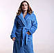 Жіночий махровий халат великого розміру, фото 6