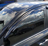 Вітровики, дефлектори вікон Hyundai Sonata/Хюндай Соната NF 2005-2011 (Autoclover/Корея), фото 7