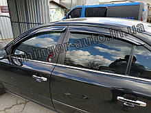 Вітровики, дефлектори вікон Hyundai Sonata/Хюндай Соната NF 2005-2011 (Autoclover/Корея)