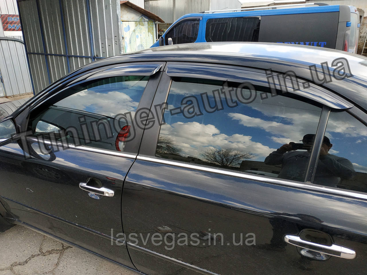 Ветровики, дефлекторы окон Hyundai Sonata/Хюндай Соната NF 2005-2011  (Autoclover/Корея A081) (ID#955177245), цена: 1050 ₴, купить на Prom.ua