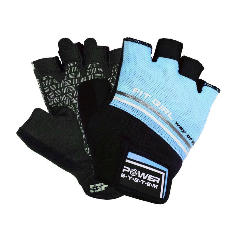Рукавички для фітнесу Power System PS-2920 Fit Girl Evo Blue M