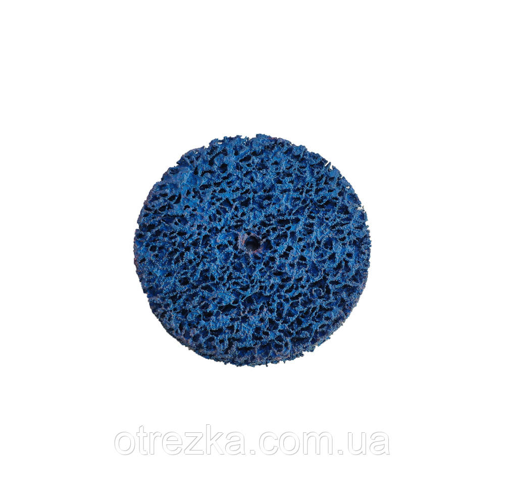 Зачисний круг Polystar Abrasive 100х10 мм.без основи бірюзовий (середній)