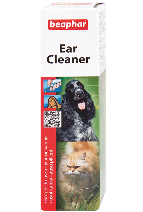 Каплі для чистки вух собак і котів Beaphar Ear Cleaner 50 мл