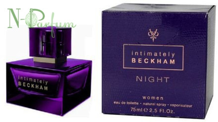 Туалетна вода David and Victoria Beckham Intimately Beckham Night Women 75 мл (слюда пошкоджена), фото 1
