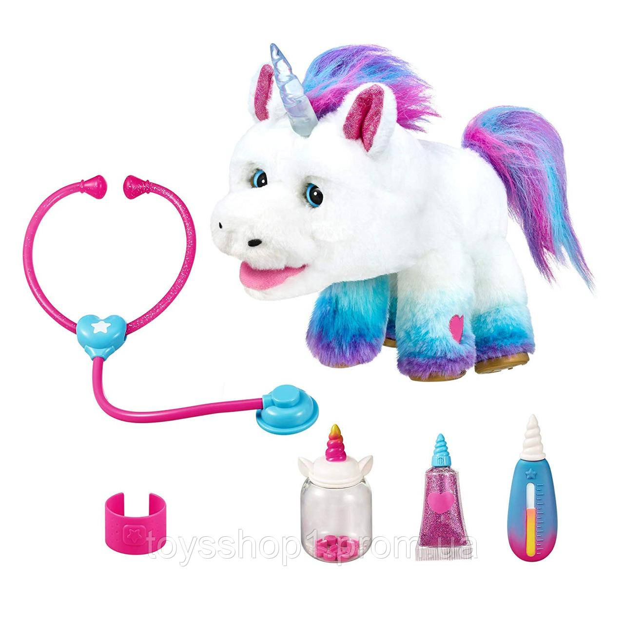 Little live rainglow unicorn vet set sales