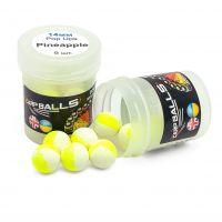 Плаваючі бойли CarpBalls Pop Ups Ø14мм, 9шт/уп Pineapple