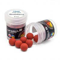 Плаваючі бойли CarpBalls Pop Ups Ø14мм - 9шт/уп - Strawberry
